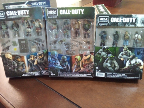 Call Of Duty Mega Construx- Lote De Sets De Figuras 