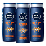 Nivea Men Gel De Baño Deportivo Con Minerales Revitalizant.