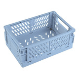 Caja Organizadora Canasta Plegable Apilable S 20x15x8.5cm