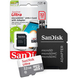 Cartão Memória Micro Sd Sandisk 32gb Classe 10