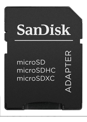 100 Adaptador De Cartão Sd Sandisk Leitor Micro Sd Sdhc Sdxc