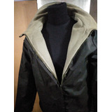 Campera Impermeable Con Polar Interno - Vintage Usada Impeca