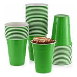 Vaso Plástico Bicolor Grande 16 Oz/500cc 50 Unidades