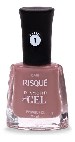 Esmalte Risque Diamond Gel Várias Cores Atacado Revenda Cores Espumante Rose´