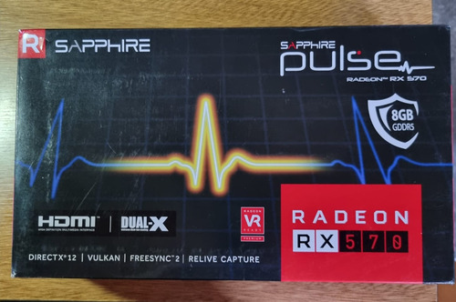 Radeon 570rx Sapphire Pulse Dual-x Hdmi