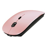 Mouse Inalambrico Klo Bluetooth Rose Gold Black