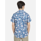 Camisa Oahu Juvenil Multicolor Maui And Sons