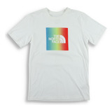 The North Face Remera Hombre Blanca Talle L / Box In Tee