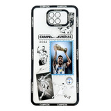 Funda Tpu Diseño Campeon 2022 Para Redmi Note 9 