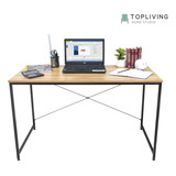 Escritorio Top Living Desk-3 Melamina De 120cm X 71.5cm X 60cm