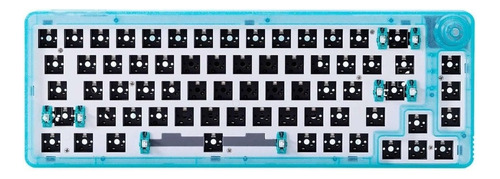 Kit De Teclado Mecánico Gamakay Lk67 Rgb, Modo Triple, 65%