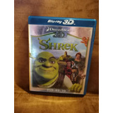 Shrek 3d Blu Ray + Blu Ray +dvd