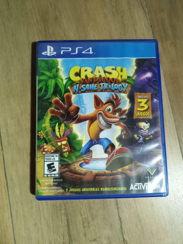 Crash Bandicoot: N Sane Trilogy Activision 3 Juegos En Uno