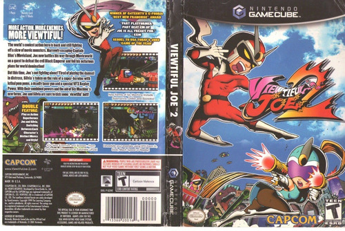 Viewtiful Joe 2 Gamecube Solo Portada Original Game Cube