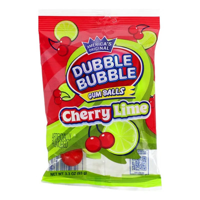 Chicles En Bola Dubble Bubble Sabor Cereza, Limón Bolsa Cine | MercadoLibre