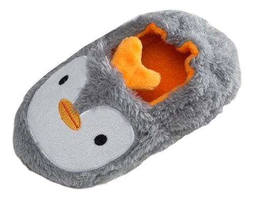 Pantuflas Penguin Para Niños, Zapatillas De Uso Diario, Tacó