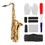Cuerpo De Saxofón Tenor Lacado En Si Bemol Con Limpieza Para