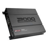 Amplificador De Audio Para Auto Okur Oa2000.4 4 Canales Clase Ab 2000 Watts Color Negro By Db Drive