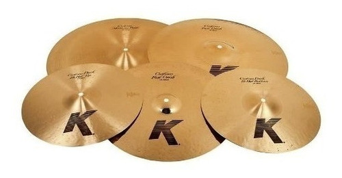 Set De Platillos K Custom Worship Dark Hi Hat + Crash + Ride