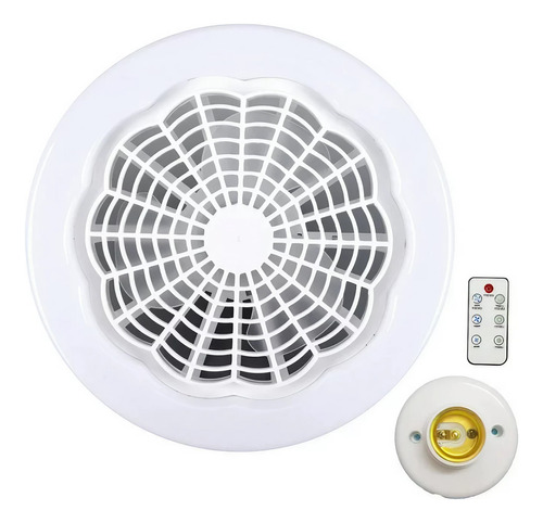 Ventilador De Techo Con Control Remoto Luz Led Fría