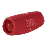 Bocina Jbl Charge 5 Portátil Bluetooth Waterproof Rojo