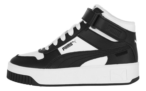 Zapatilla Puma Carina Street Mid Mujer Black/white