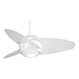 Minka-aire F410l-wh - Ventilador De Techo Inclinado De 36 Pu