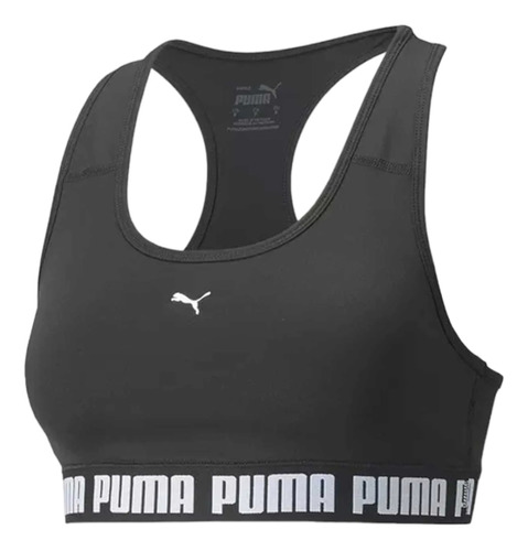 Top Puma Mujer Dama Entrenamiento Impact Strong Negro