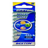 Baterias Pila Aaa Beston R03 1.5v Tirilla Complrata X10 Unid