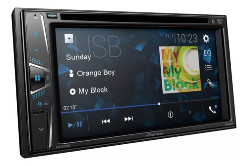 Radio Carro Pioneer Pantalla Tactil 6.2  Bluetooth Avh-g225bt