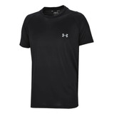 Remera Deportiva Negra Hombre Under Armour Tech Reflective