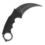 Faca Canivete Curvado Oxidado Com Bainha Modelo Karambit