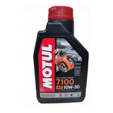 Aceite Motul 7100 10w30 100% Sintético Ester 4t (2 Litros)