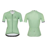 Jersey Ciclismo Gw M/c Sides Mujer Menta