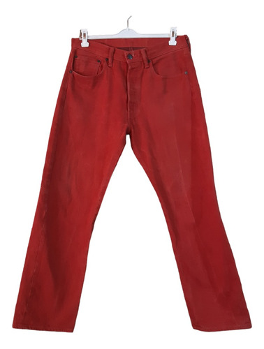 Pantalón Levis Strauss 501 Rojo
