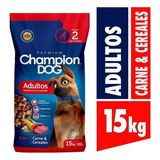  Champion Dog Carne & Cereal Raza Mediana - Grande 15kg 