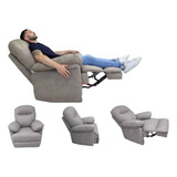 Sillon Vibromasage Reclinable De Tres Posiciones 