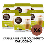 Cápsulas Nescafé Dolce Gusto Capuccino X 6 Cajas