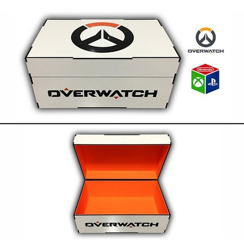 Porta Jogos Case Ps3/ps4/ps5 E Xbox One Overwatch
