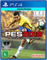 Pro Evolution Soccer 2018  Konami Ps4 Midia Física  Portuguê
