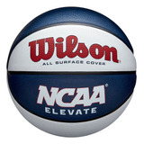 Balón Basketball Wilson Ncaa Elevate #7 Azul Blanco // Bamo