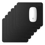 Kit 2 Mouse Pad De Couro  20x20 + Porta Copos