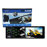 Som Carro Mp5 Bluetooth Rádio 1 Din Touch Screen Knup