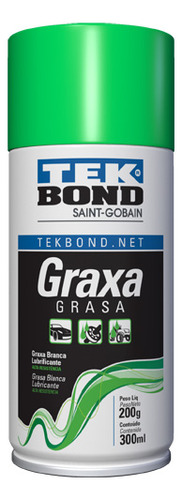 Grasa Lubricante En Aerosol Tek Bond X 200grs 300ml 367259