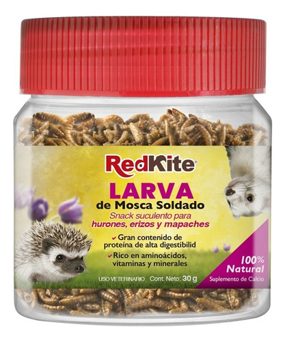 Redkite Ricas Larvas Deshidratadas Hurones Erizos Y Mapaches