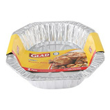 Asador Oval Desechable, 2 Unidades