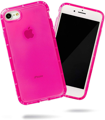 Funda Para iPhone 7/8/se 2020 - Rosa Transparente