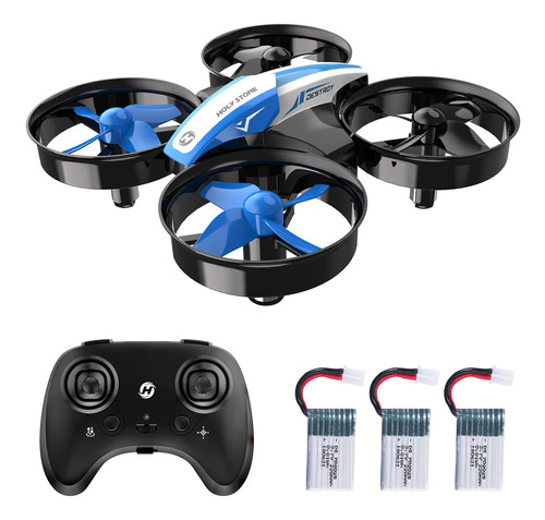 Mini Drones Baratos Hs210 Drones De Controle Remoto Azuis