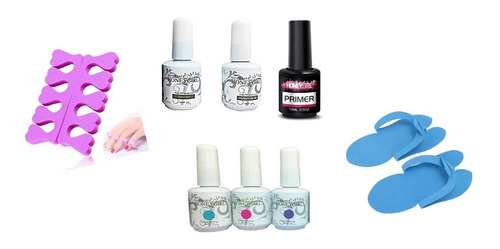 Kit Permanente De Uñas Más Esmaltes