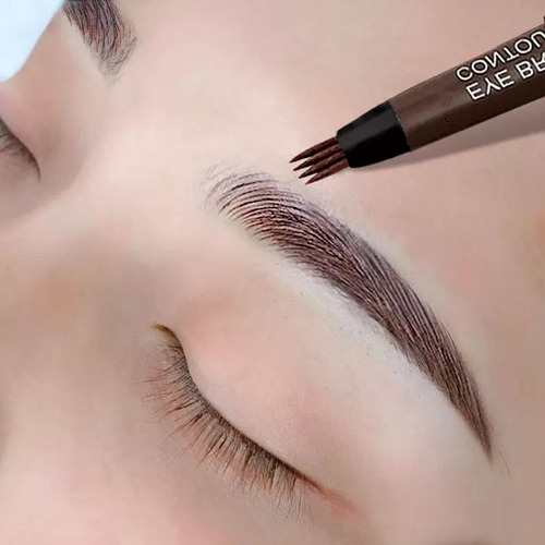 Lápiz Cejas Tinte Ultrafino Impermeable Efect Microblading